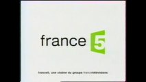 [Obsolète] La Cinquième devient France 5 avec deux pages de publicités diffusée ce Lundi 07 Janvier 2002 à 16:58