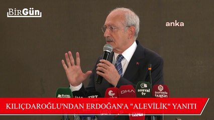 Kılıçdaroğlu'ndan "kendisi Alevidir" diyen Erdoğan'a net yanıt: "Bu şirk koşmaktır"