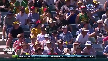 David Warner 253 VS New Zealand WACA 2015 2nd Test