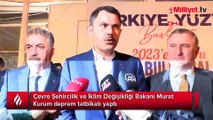 Bakan Kurum deprem tatbikatına katıldı! '2035 yılına kadar tüm riskli yapıların dönüşümünü hedefliyoruz'