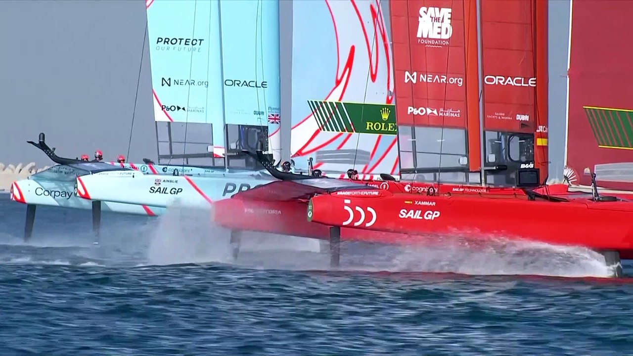 SailGP Dubai jour 1