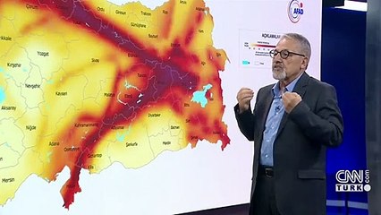 Prof. Dr. Naci Görür: 7,2 - 7,5 arasında deprem bekliyoruz