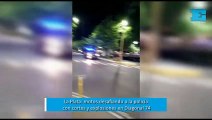 La Plata: motos desafiaron a la policía con cortes y explosiones en Diagonal 74