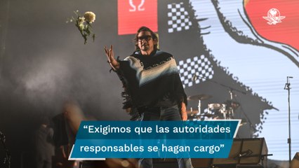 Zoé rinde homenaje a fans fallecidas en coladera durante su concierto
