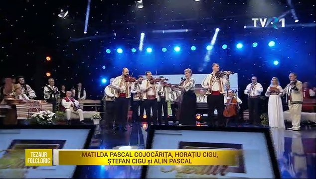 Matilda Pascal Cojocarita - Hai flacai la joc (Tezaur folcloric - TVR 1 - 24.04.2022)