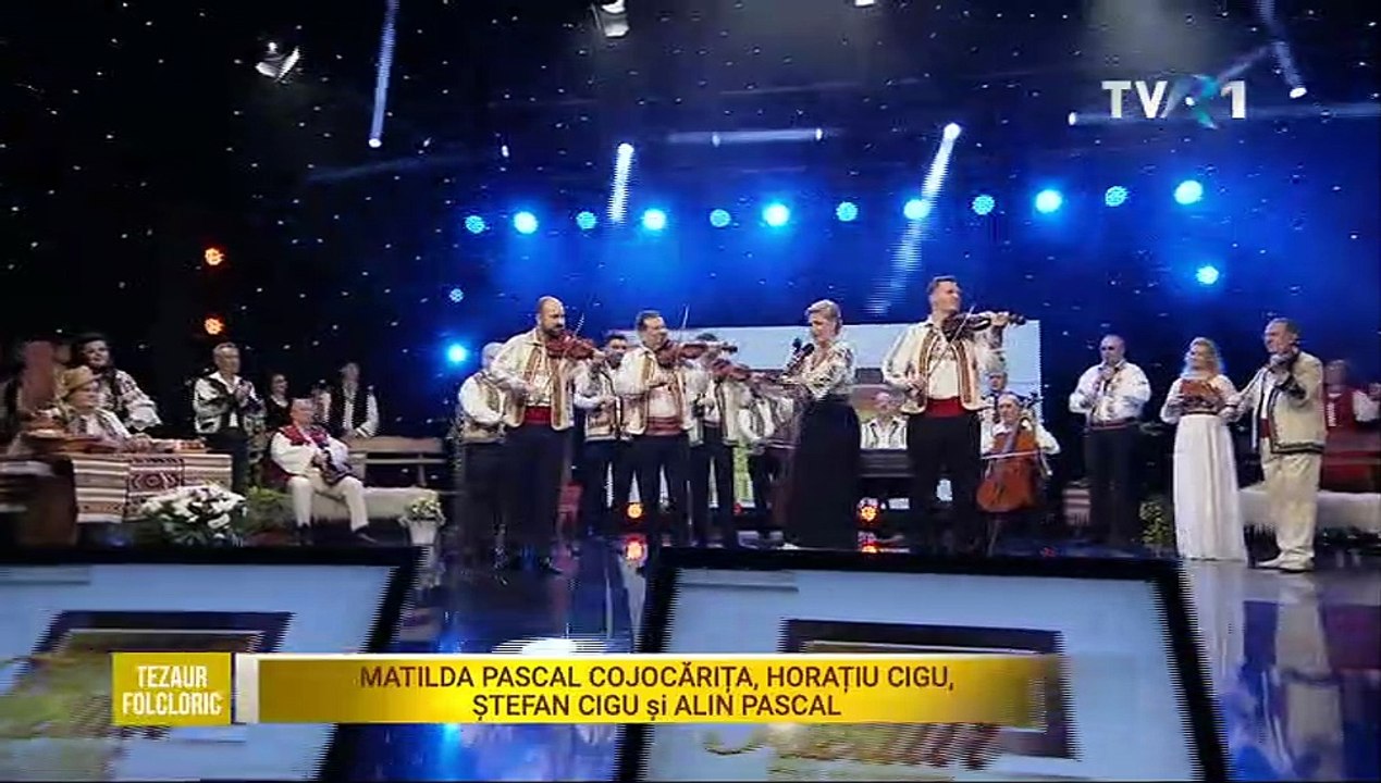 Matilda Pascal Cojocarita - Hai flacai la joc (Tezaur folcloric - TVR 1 - 24.04.2022)