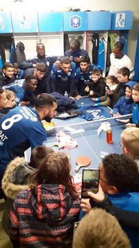 LA JOIE DANS LES VESTIAIRES