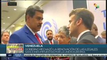 Venezuela rechaza renovación de medidas coercitivas de la UE