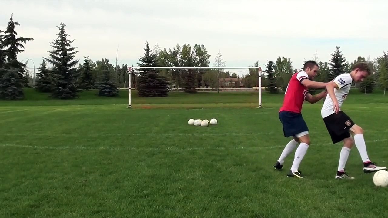 How to defend in soccer football ► How to play defence ► How to be a good a defender in soccer