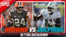 Browns vs Dolphins Betting Breakdown | NFL Week 10 | Powered by BetOnline