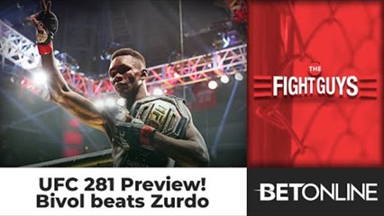 UFC 281 Preview Main Card Predictions | Bivol Beats Zurdo | The Fight Guys BetOnline