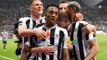 Liam Kennedy and Jordan Cronin react to Newcastle United's win over Chelsea