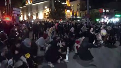 Tatbikatı kimileri uyguladı, kimi de film gibi izledi