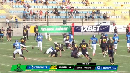 Hinova Taça Brasil de Futebol Americano - Cruzeiro x Hornets 12/11/2022