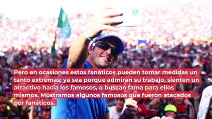 ¡Fue apuñalada! Celebridades que han sido atacadas por fanáticos