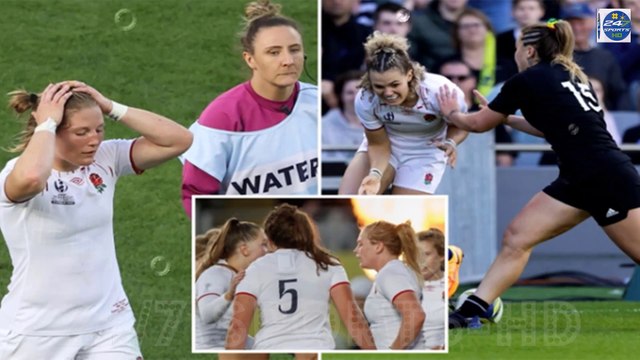 Heartache for Red Roses as They Lose Thrilling Rugby World Cup Final after Thompson Sent Off