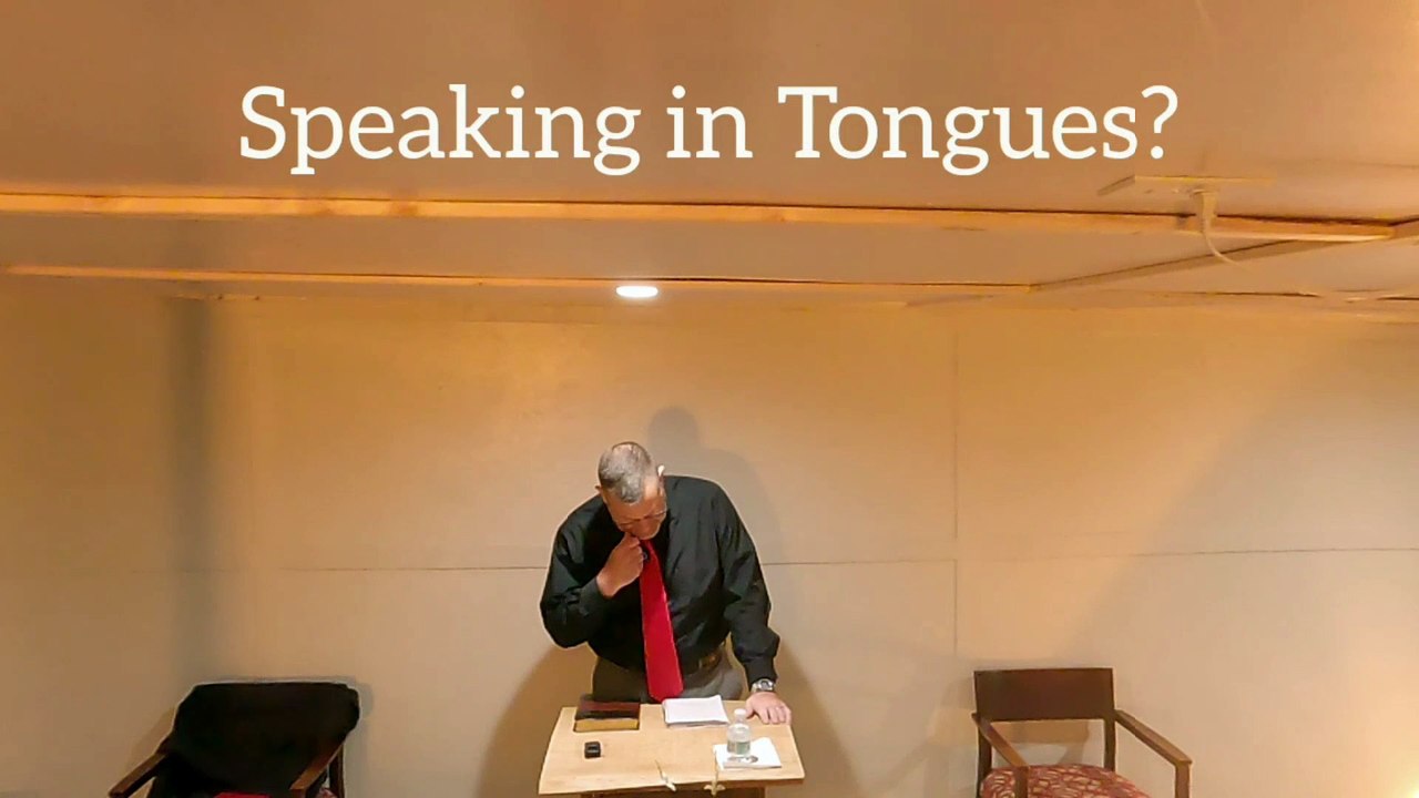 Speaking in Tongues ??