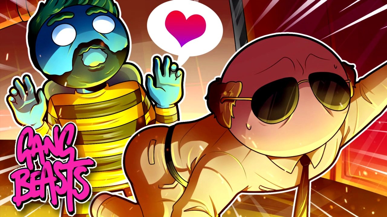 Some Sus Moments in Gang Beasts! Funny Moments (Feat. Broken, Atstronix, Echo, and JrBoi