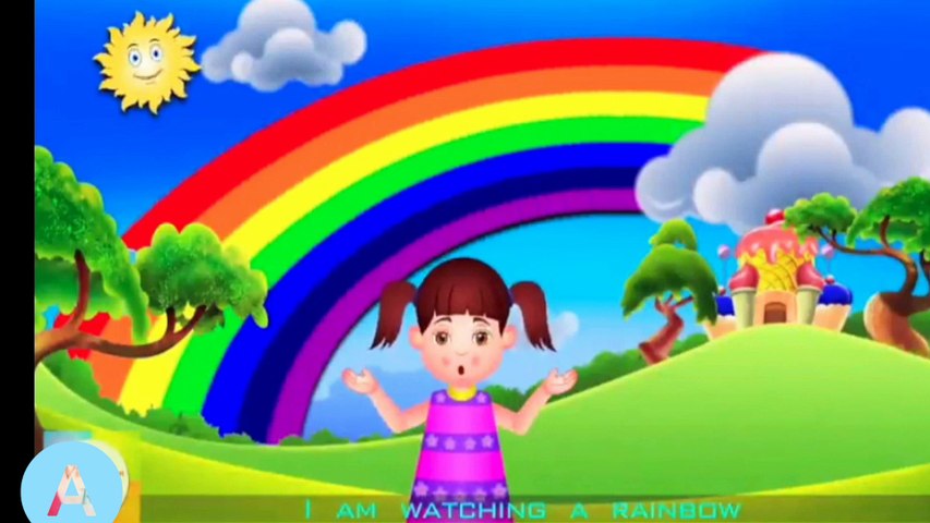 Rainbow kid song , rainbow song, children song