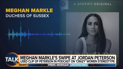 Jordan Peterson- -Meghan Markle GRATES On Me!-