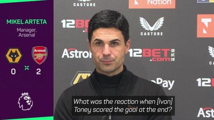 Arsenal enjoy Toney goal as well as Wolves win