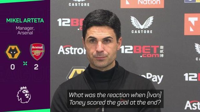 Arsenal enjoy Toney goal as well as Wolves win