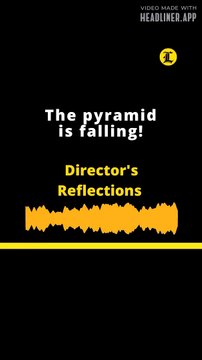 EDITORIAL EN INGLÉS | The pyramid is falling!