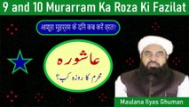 Green Pagri Black Dress and Muharram ka Roza ki Fazilat by Maulana Ilyas Ghuman Speeches