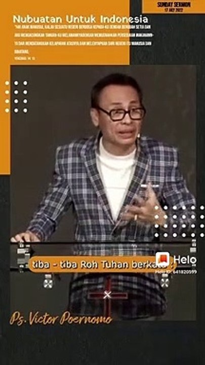Heboh...!!!   Nubuatan Indonesia bebas Krisis 2023