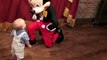 Baby Boy Hugging Mickey Mouse at Disney World