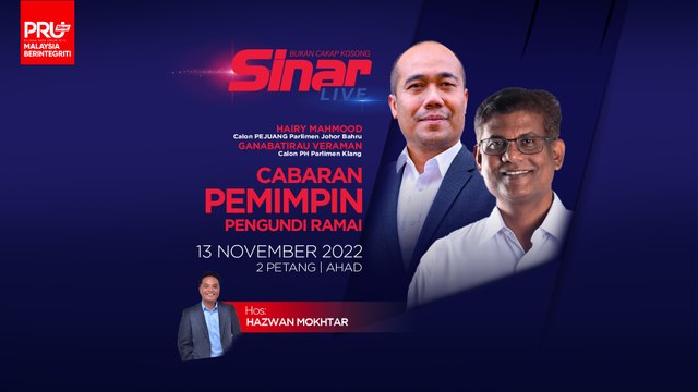 [SINAR LIVE] Cabaran pemimpin pengundi ramai