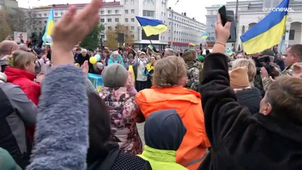 Kherson libérée mais sabotée et minée par les forces russes