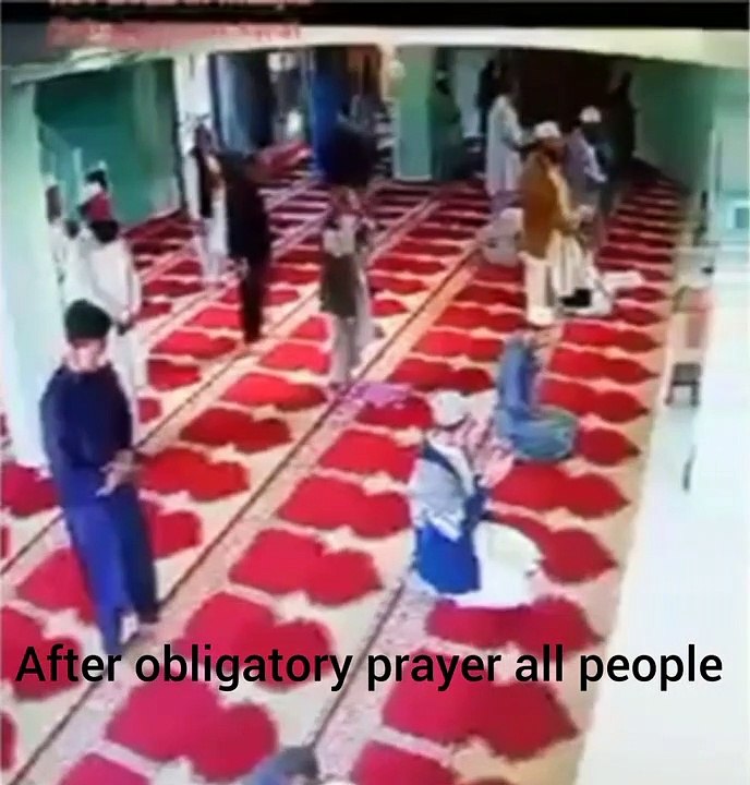 swat sawat kpk pakistan masjid live cctv camera recording man look death angel