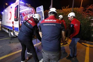 Başakşehir'de çök-kapan-tutun tatbikatı gerçeği aratmadı