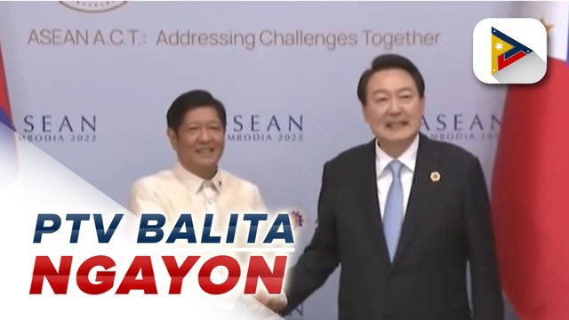 Pangulong Ferdinand R. Marcos Jr., suportado ang Korean Peninsula Denuclearization Thrust ng South Korea