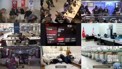 Son dakika haberi: 81 ilde 'Çök-Kapan-Tutun' tatbikatı yapıldı