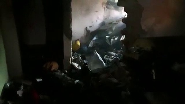 मजदूर के मकान में सिलेंडर ने पकड़ी आग, पांच लाख का समान जलकर हुआ खाक