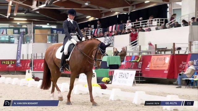 Grand National FFE - AC Print - Dressage | Saint-Lô (FRA) | Natasja VAN DEN BOGAERT | HOVE ZAKO