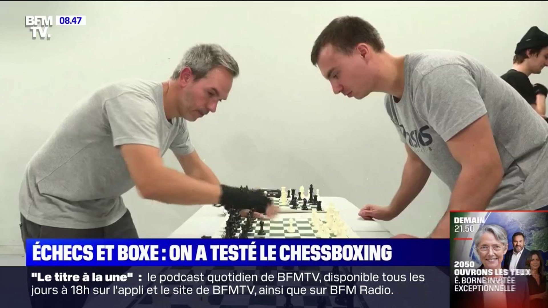 Un peu de boxe et d'échecs: on a testé le chessboxing - Vidéo Dailymotion