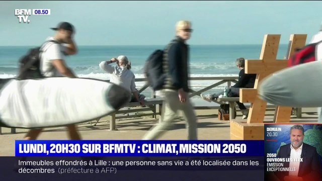 Climat: faudra-t-il déplacer la ville de Lacanau d'ici à 2050 pour faire face au recul des côtes?