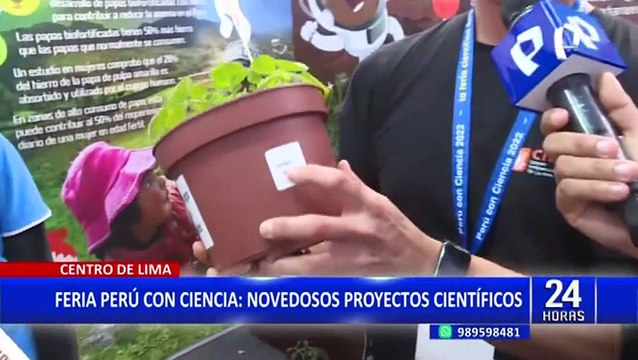 “Perú con Ciencia”: estos son los novedosos proyectos de la gran feria científica