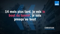 Incendie de la résidence Balzac à Tours, Christian voit le bout du tunnel