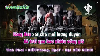 KARAOKE - TÌNH PHAI  - ĐẠI MÈO REMIX