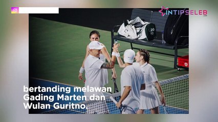 Gemas! Dikta Salting Nonton Enzy di Tiba Tiba Tenis