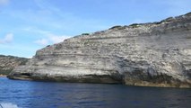 Bonifacio Grottes, Falaises, Calanques, et repas des goélands