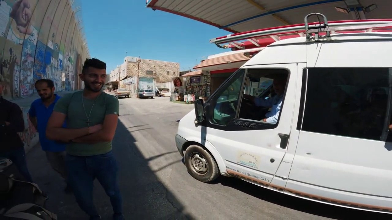 The Wall of Shame that divides Palestine - MIDDLE EAST MOTORCYCLE TOUR