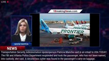 Frontier Airlines Tampa-bound flight diverted to Atlanta after passenger seen with box cutter - 1bre
