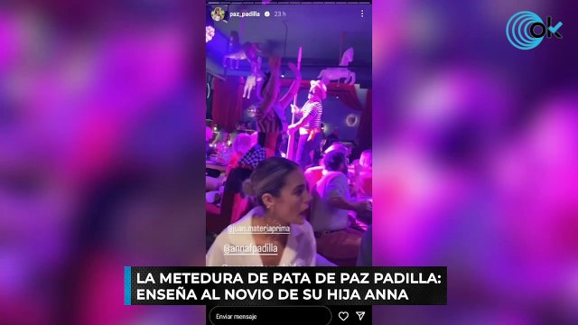 La metedura de pata de Paz Padilla: enseña al novio de su hija Anna