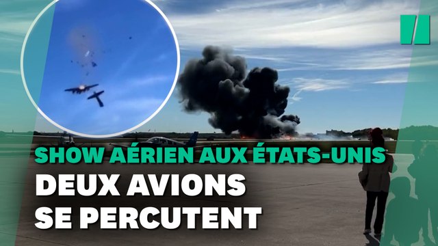 Au Texas, deux avions de la Seconde guerre mondiale entrent en collision