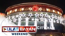 Plaza Mabili at city hall sa Tanauan, Batangas, pinaningning ng Christmas tree at Christmas lights